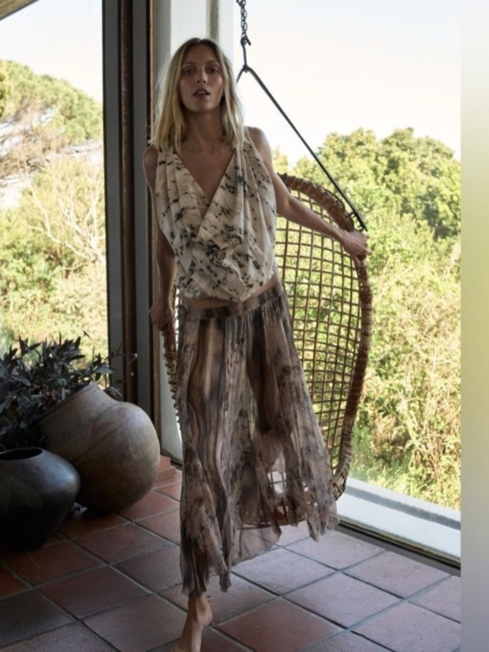 Zara ZW Collection top